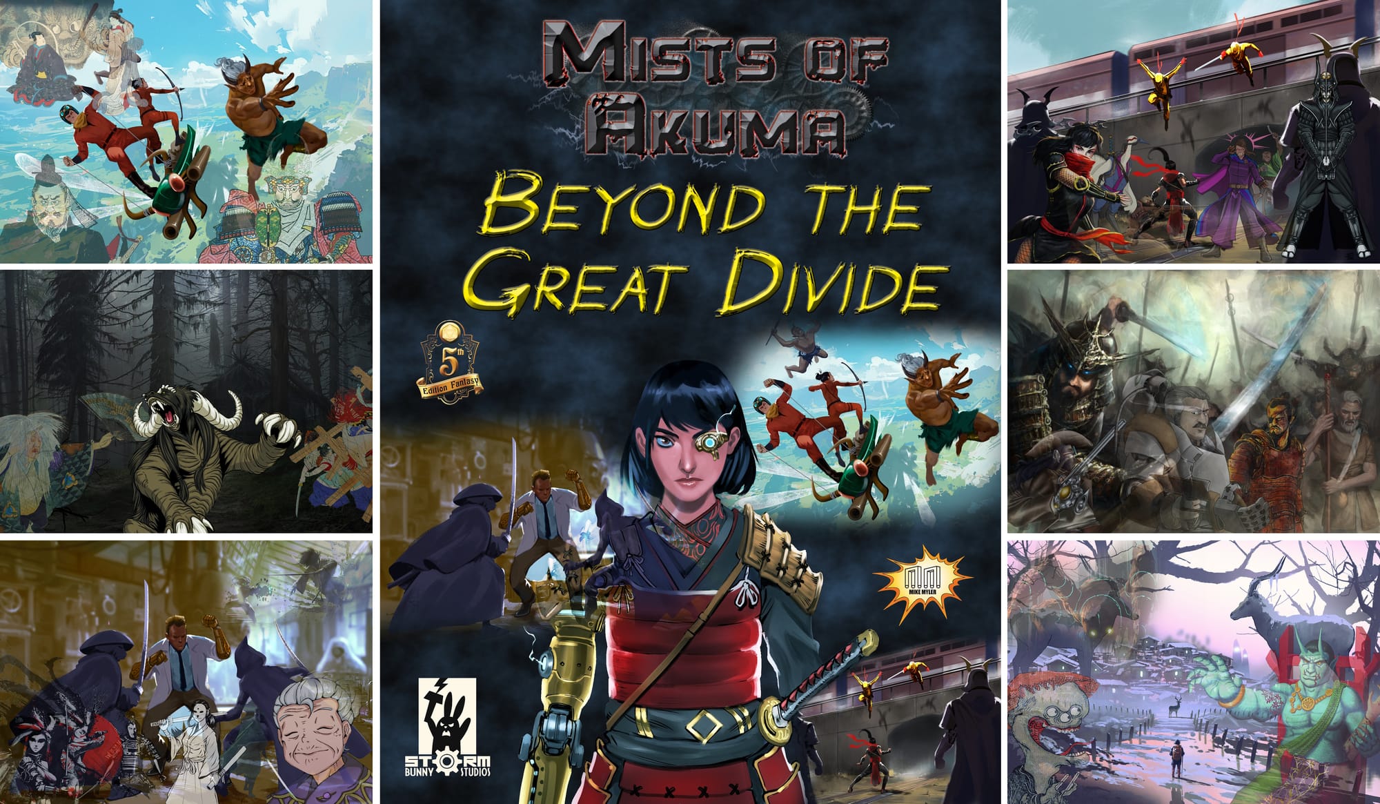 Library for Adventuring in Mists of Akuma Funds on Kickstarter