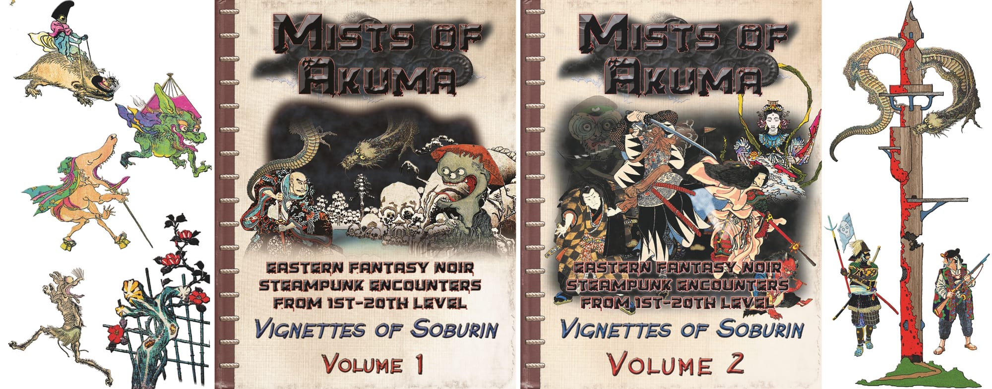 Library for Adventuring in Mists of Akuma Funds on Kickstarter