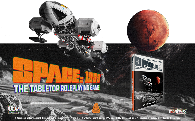 TTRPG for Gerry Anderson’s Space: 1999 Available for Pre-Order