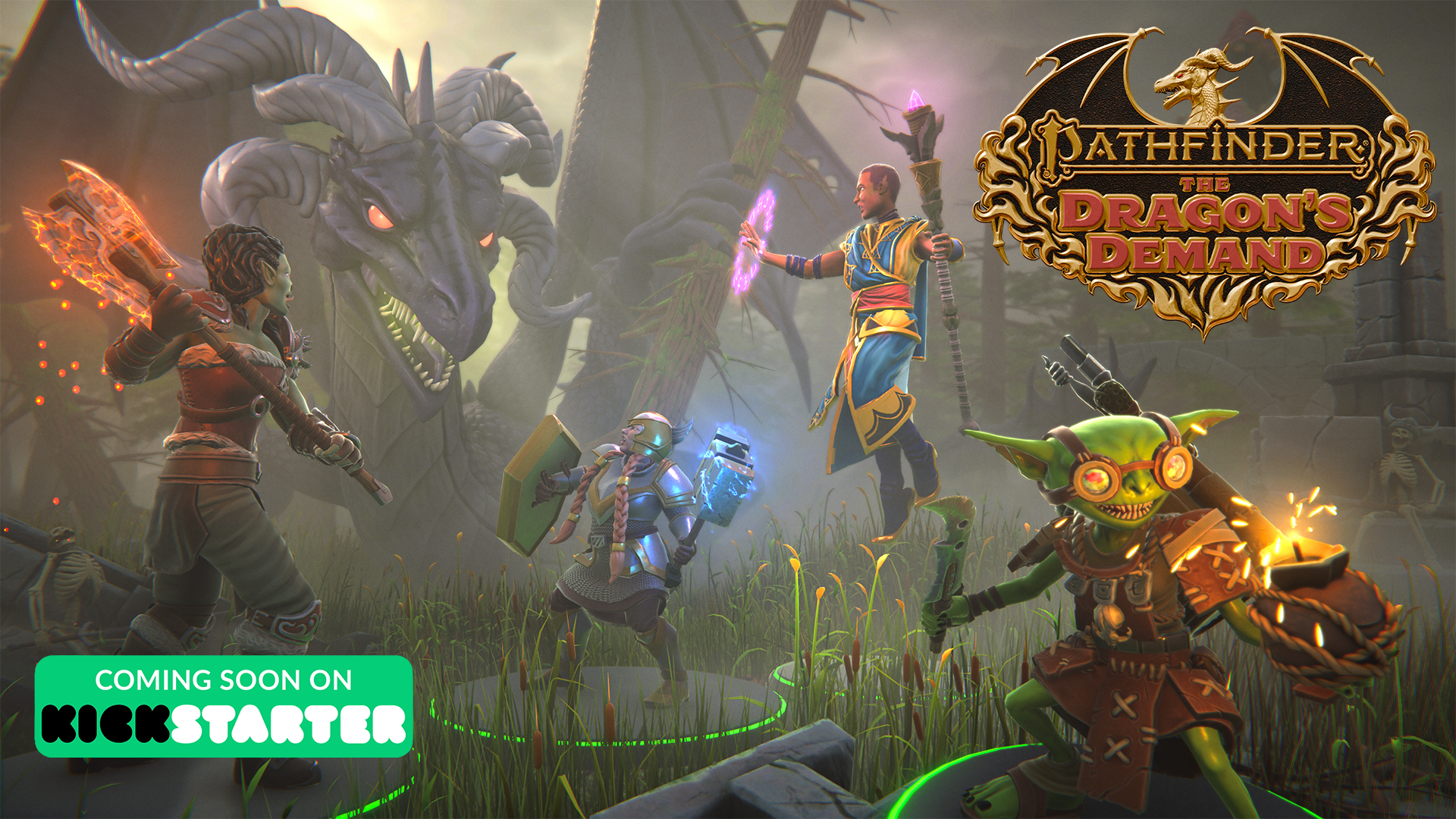 FOLLOW PATHFINDER: THE DRAGON’S DEMAND CRPG ON KICKSTARTER