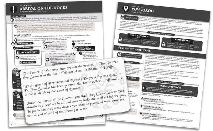 A screenshot depicts a portion of the layout for "Incident on Illgriffe"