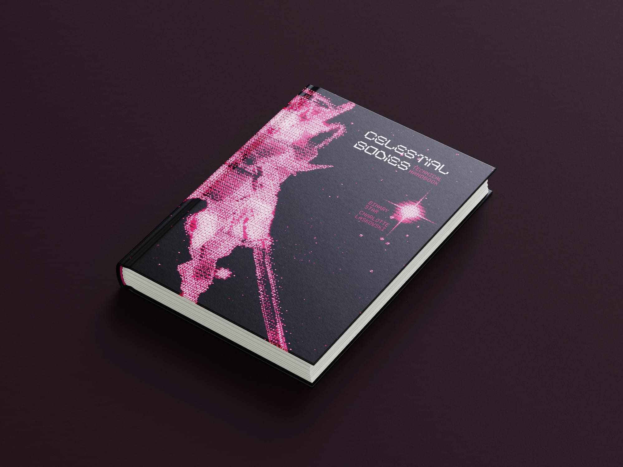 Celestial Bodies hardcover mockup