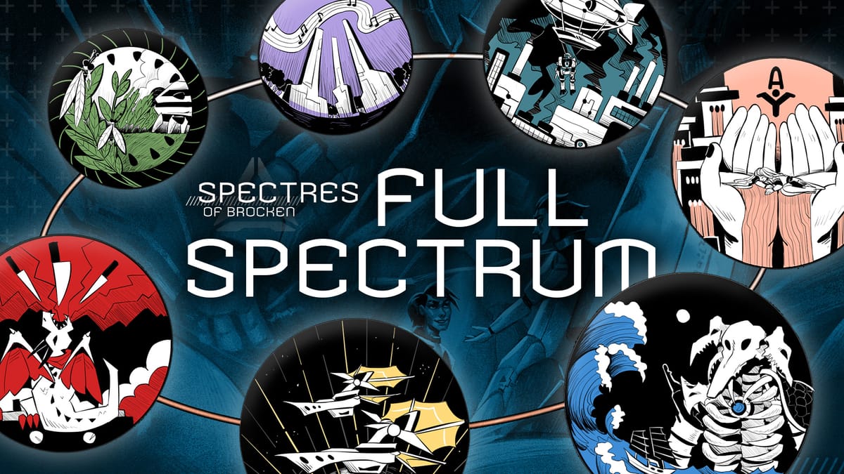Explore seven new worlds in Spectres of Brocken's Full Spectrum supplement