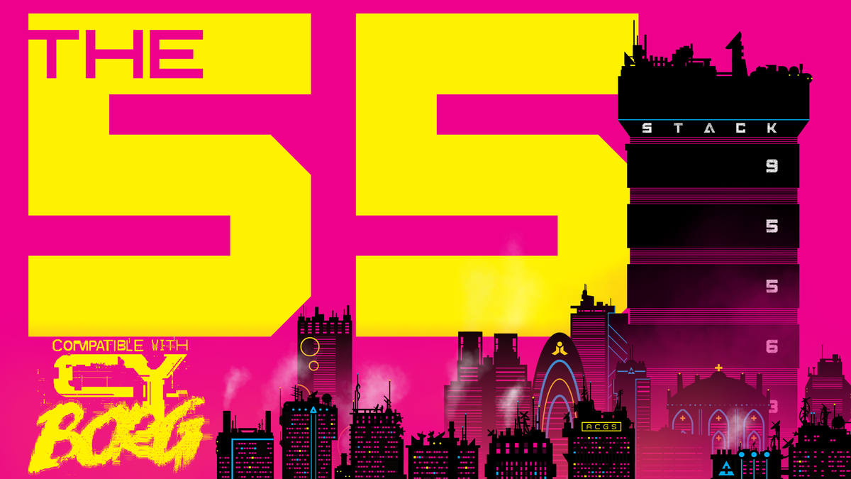 The 55: A Stylish Supplement for your Favorite Cyberpunk RPG