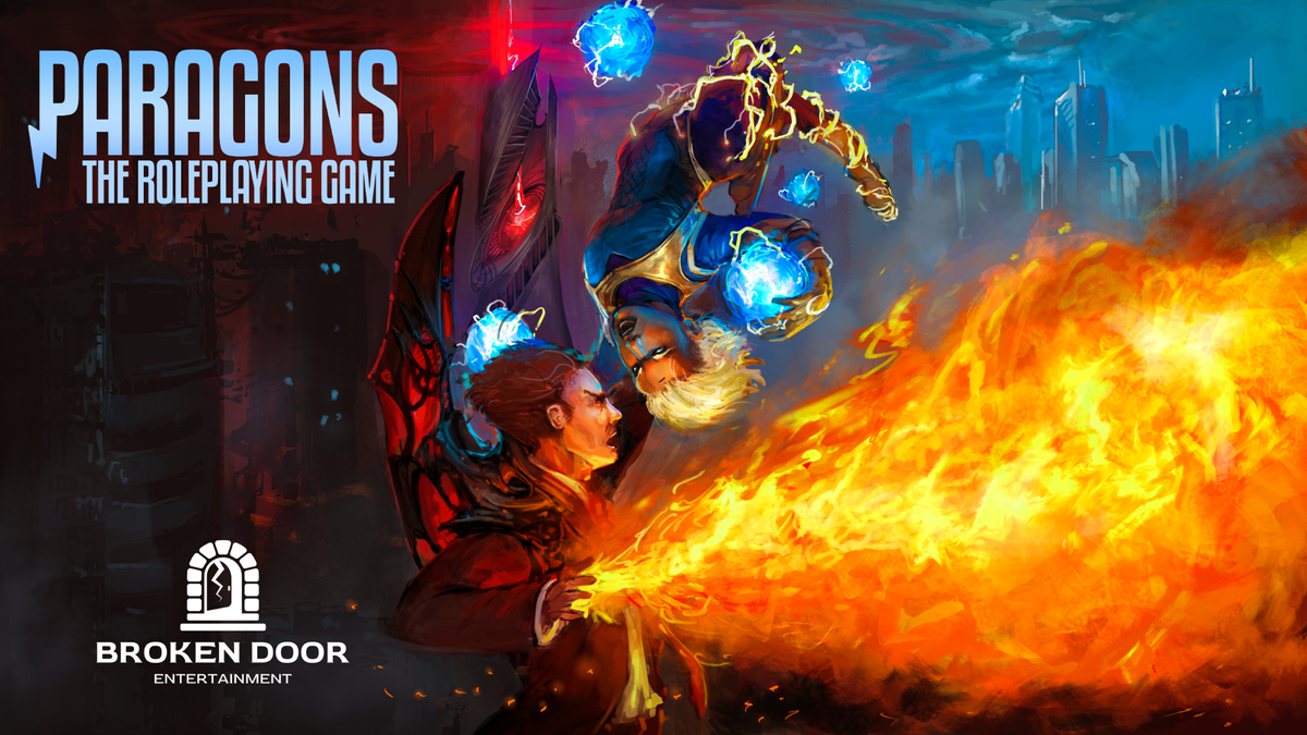 Become the Hero in Paragons: The Roleplaying Game!