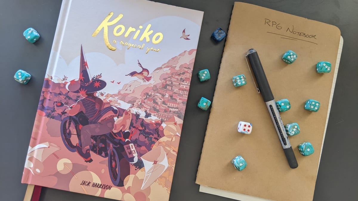 Koriko magically made me excited for a solo journaling RPG