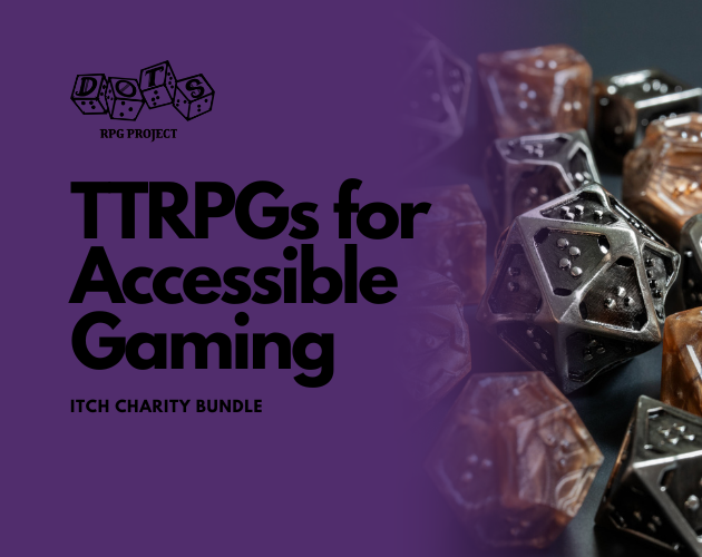 TTRPGs for Accessible Gaming Charity Bundle launches