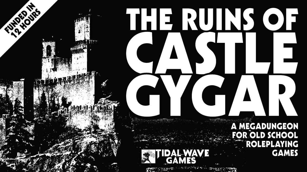 The Ruins of Castle Gygar: Now On Kickstarter