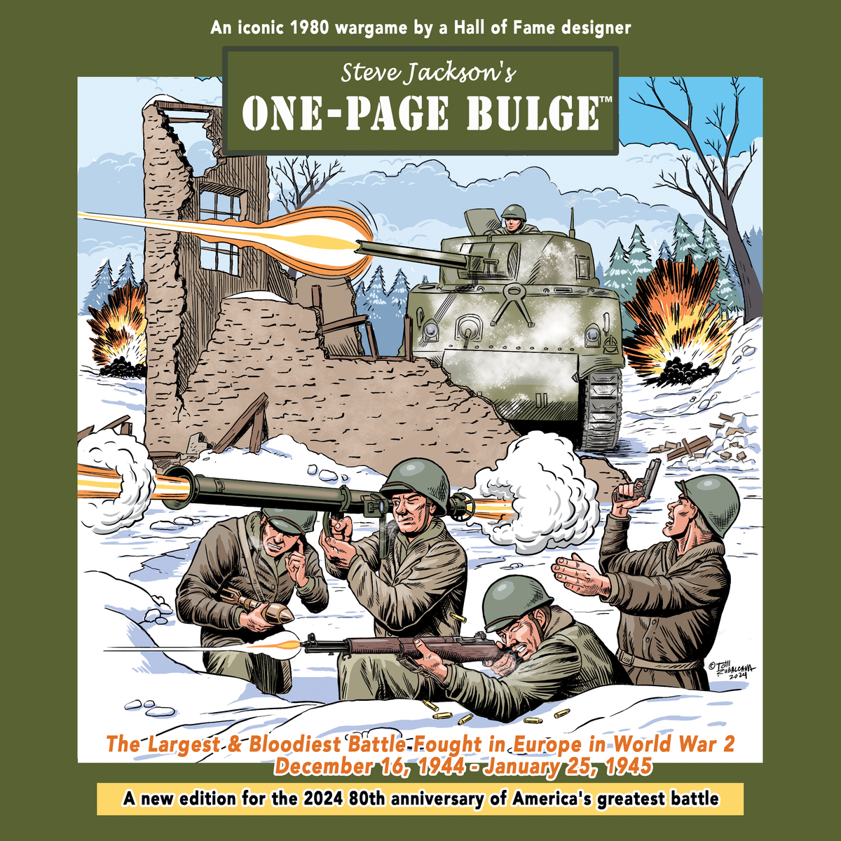 Lombardy Studios Releases One-Page Bulge 2nd Edition