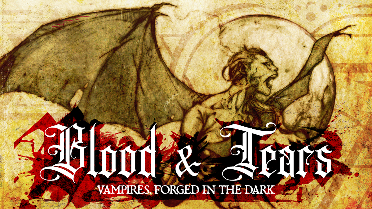 BLOOD & TEARS, A New Vampire TTRPG Coming to Zine Quest 2025