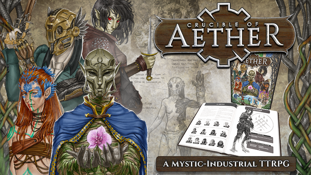 Crucible of Aether Funded and Pushing Stretch Goals!