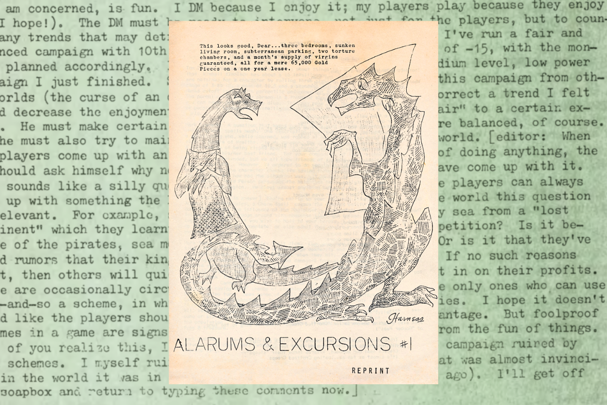 Alarums and Excursions: how zines remade D&D and the web