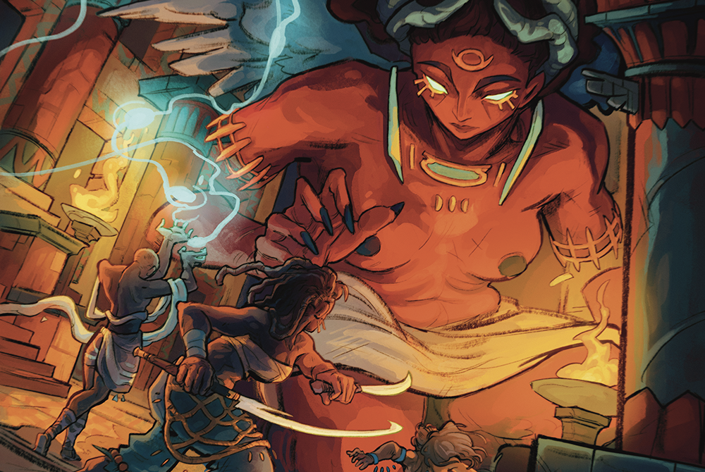 Defy the Gods: Smoldering Queer Sword & Sorcery Kickstarts March 25