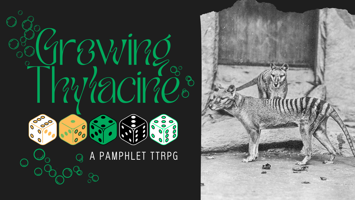 Growing Thylacine