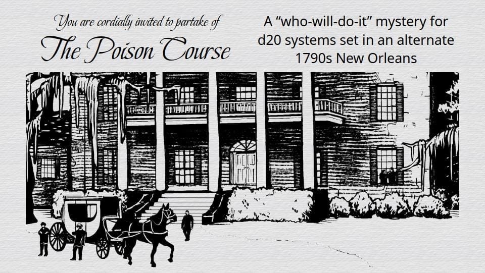 The Poison Course