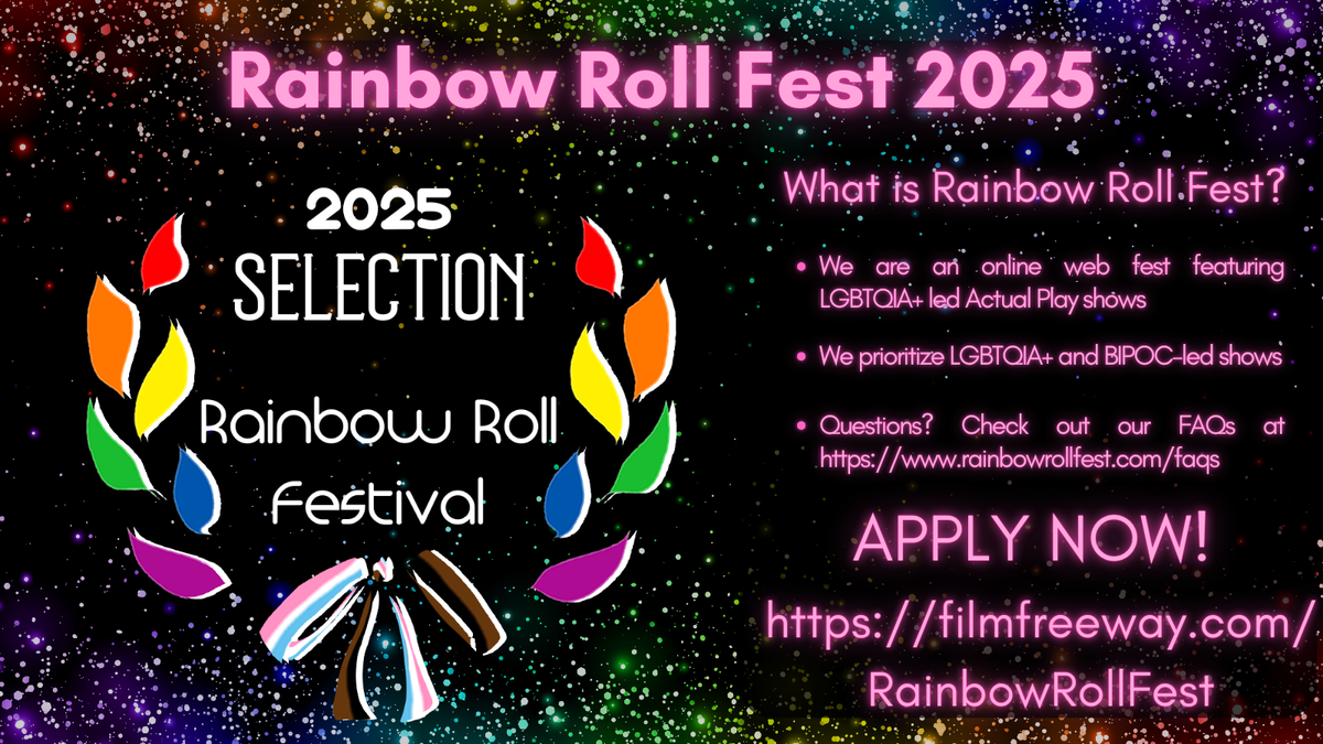 Rainbow Roll Fest 2025 Now Accepting Submissions