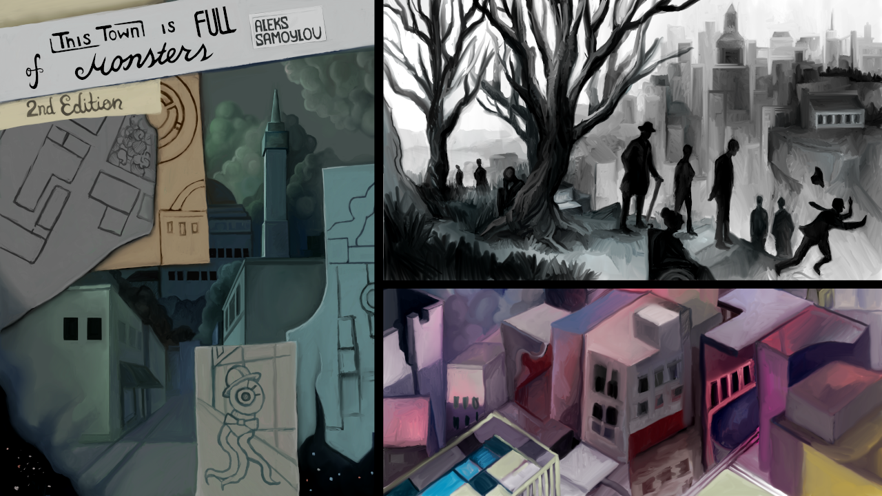 This Town Is Full Of Monsters Is Crowdfunding Its Second Edition - This Time, It's Physical!