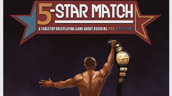 Cropped cover image showing the 5-Star Match logo and a celebrating wrestler with their championship belt