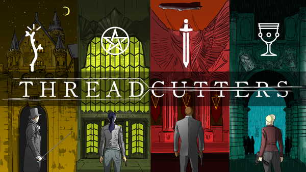 Become occult assassins in Threadcutters, on Kickstarter now