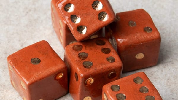 Dice With Real Gold?