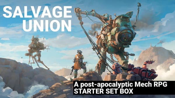 Leyline Press Announces Salvage Union Starter Set coming to BackerKit on