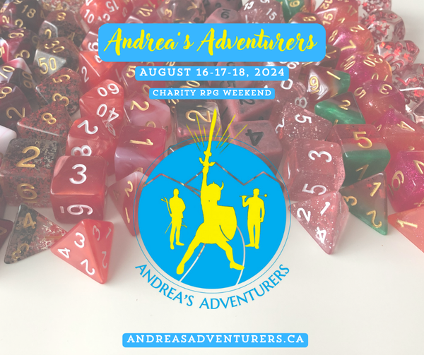 Andrea's Adventurers 2024 Charity Stream