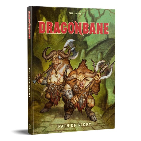 Embark on Three Classic Adventures with Dragonbane’s First Campaign Book, Path of Glory – Coming November 12