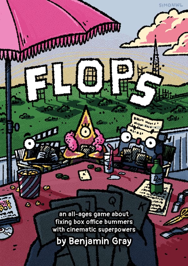 Cover Art for FLOPS by Simon WL