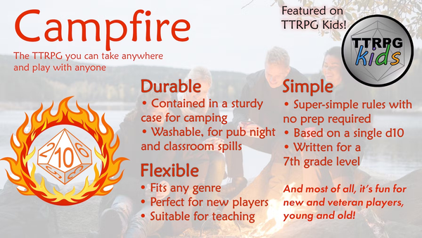 Intro RPG Campfire makes any story, anywhere, for any player - Now on BackerKit