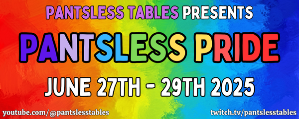 Introducing Pantsless PRIDE 2025: A 52-hour charity event